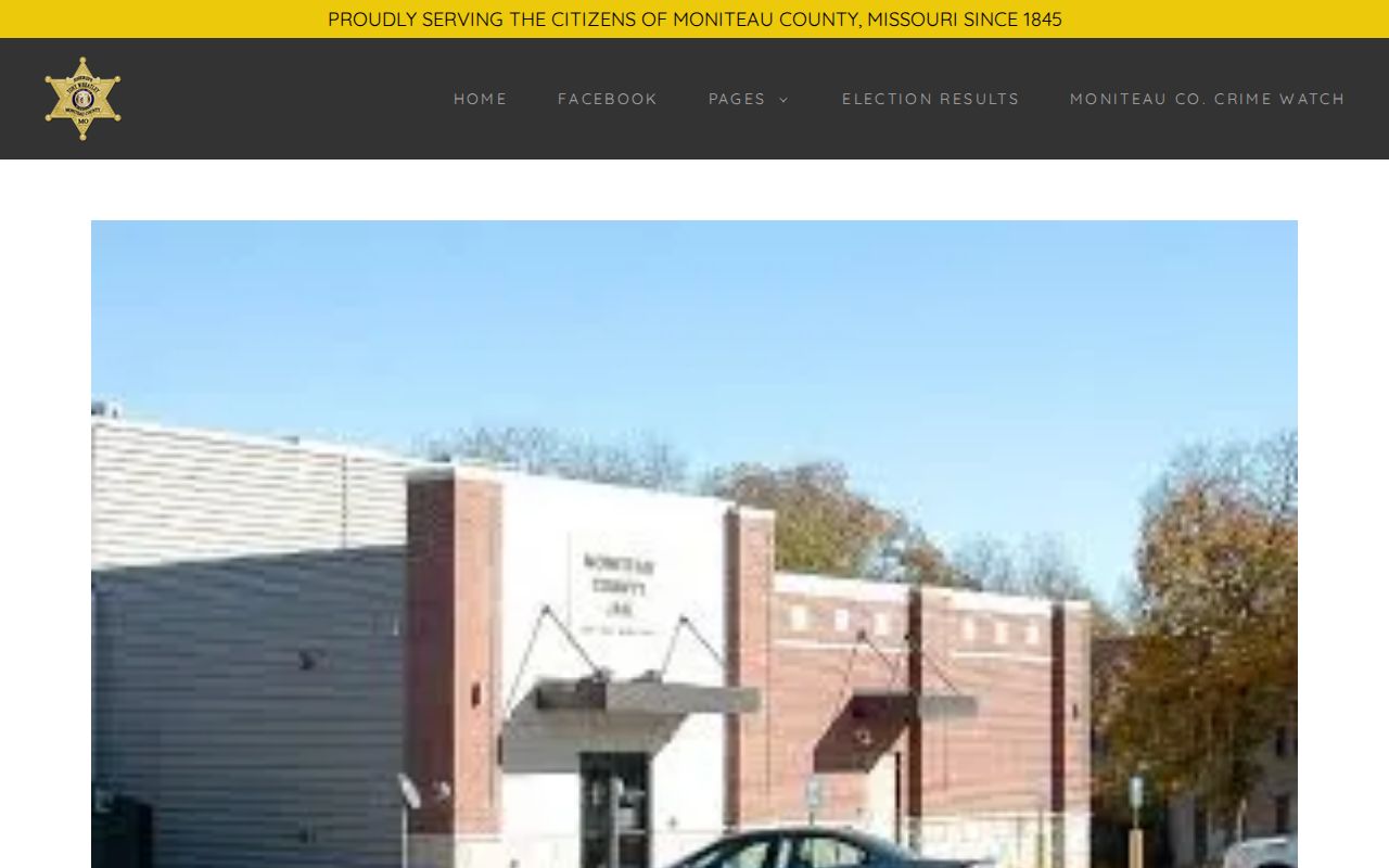 Official Moniteau County Jail information page