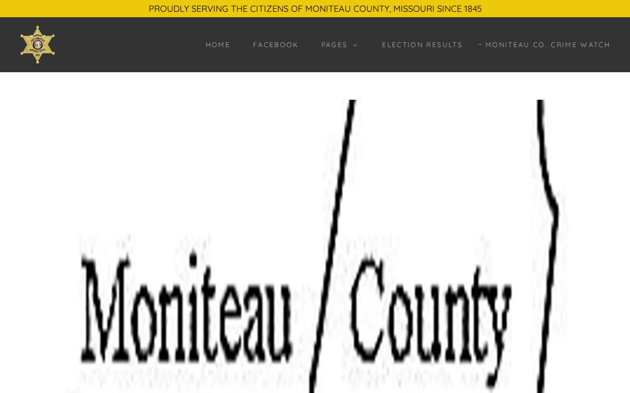 Moniteau County Sheriff Crime Watch community information page